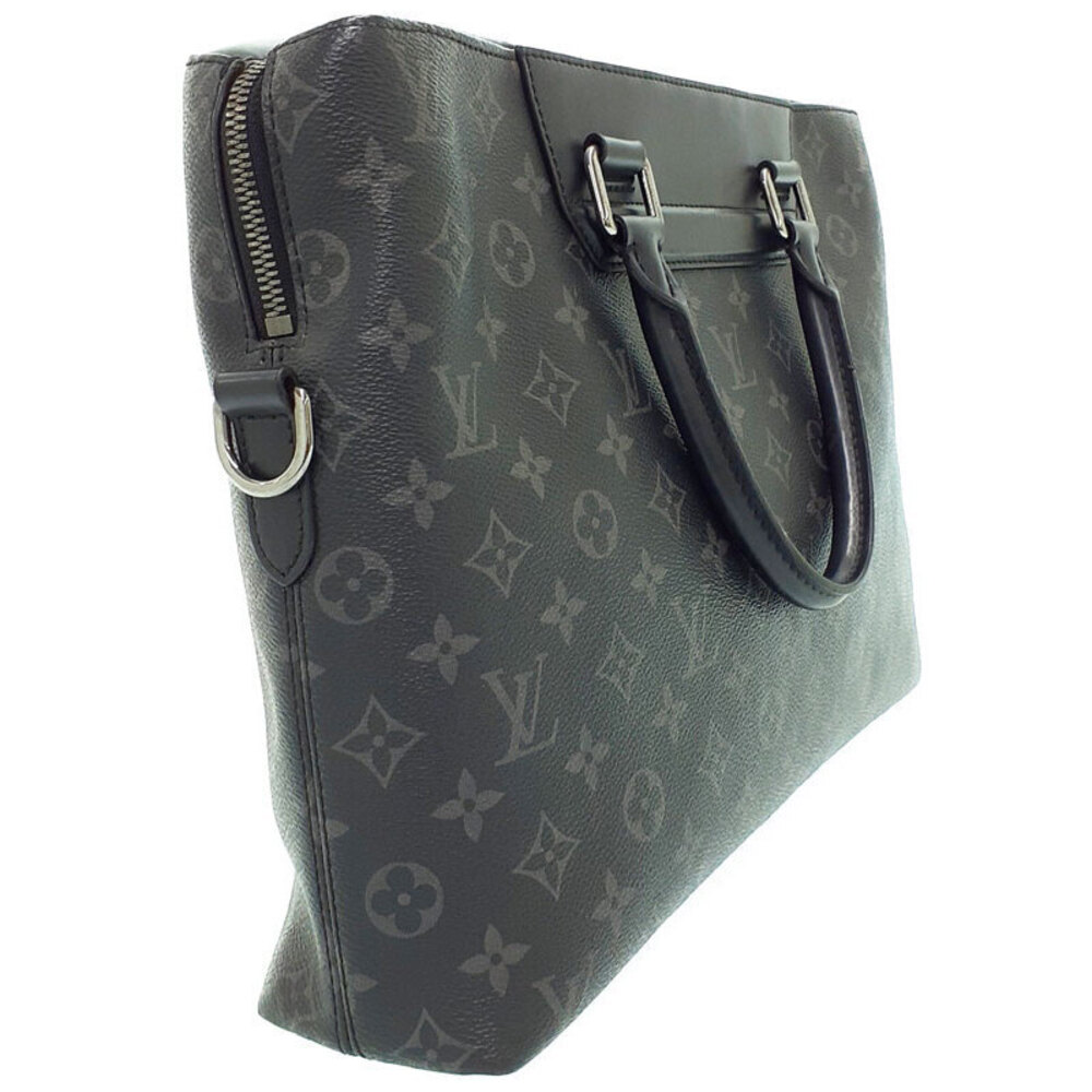 Louis Vuitton Monogram Business Bag Odyssey Eclipse Briefcase Black